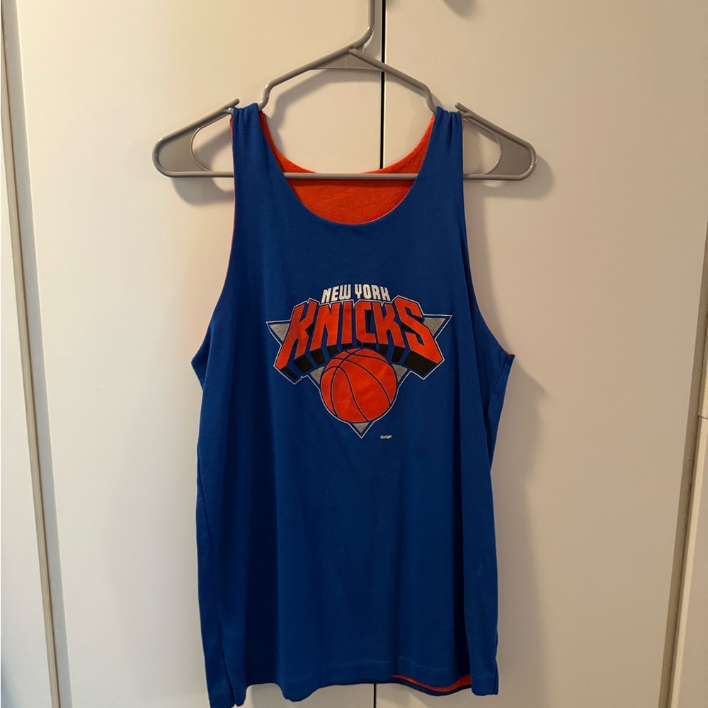 VINTAGE New York Knicks Blue Tank Top
